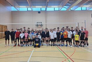 Weihnachtsvolleyball am 4. Advent